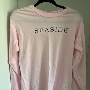 Comfort Colors Light Pink Seaside Tee